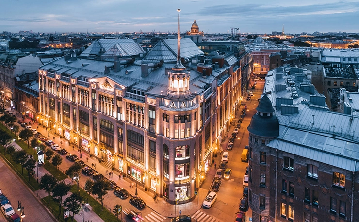 ロシアの高級百貨店