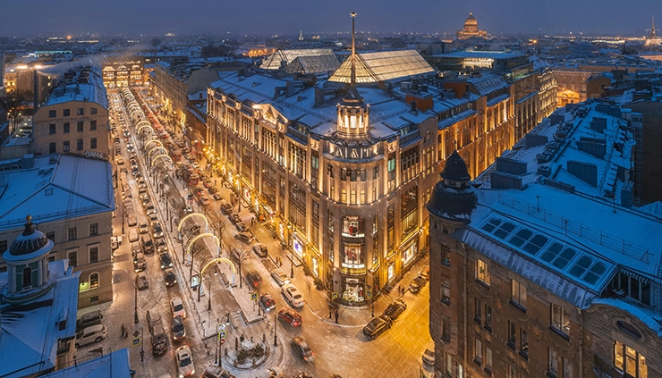 ロシアの高級百貨店