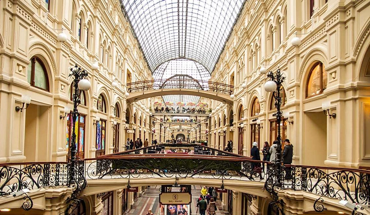 ロシアの高級百貨店