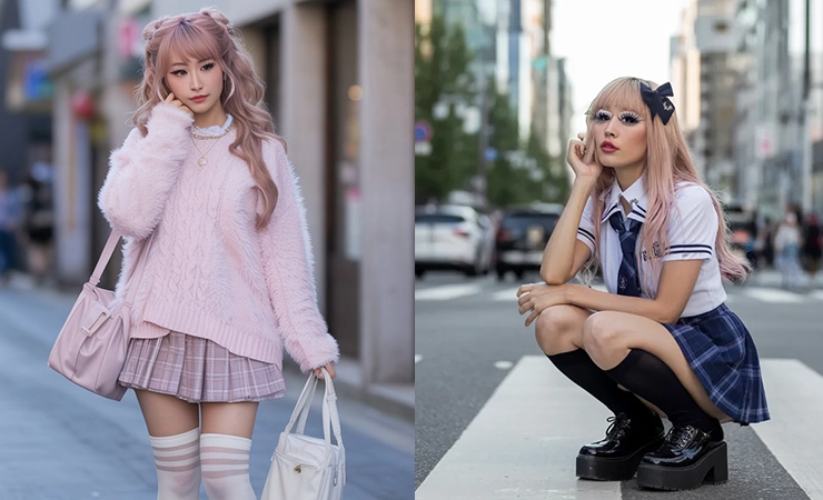 ギャル 日本 サブカルチャー ファッション