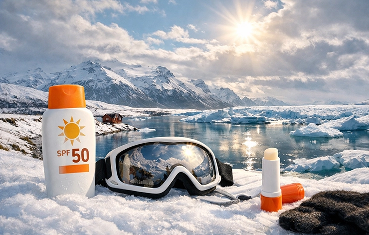アイスランドの乾燥と強風の気候に最適なスキンケア