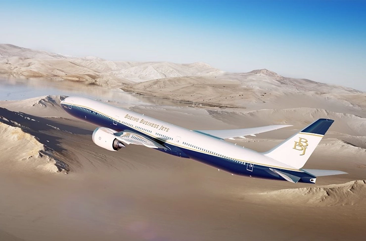 ボーイングBBJ 777-9 プライベートジェット