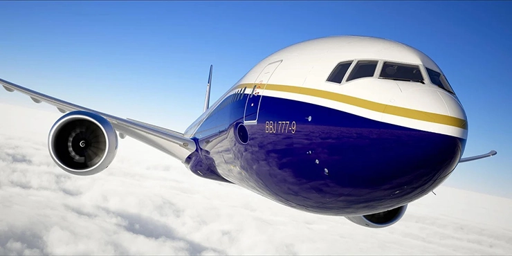 ボーイングBBJ 777-9 プライベートジェット