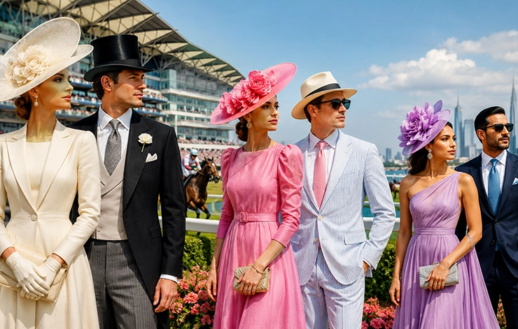 競馬観戦の装い